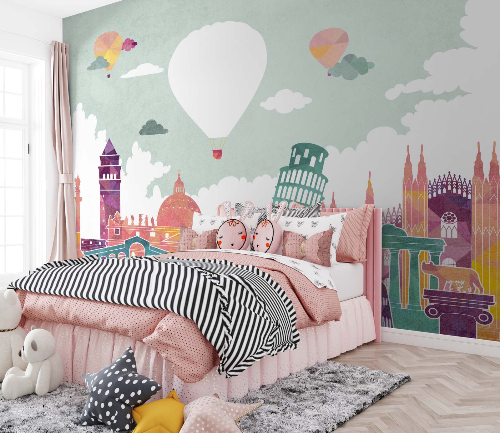 Фотошпалери будівлі у світовій архітектурі