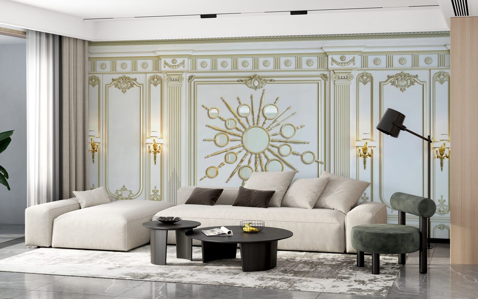 Фотошпалери класичний інтер'єр