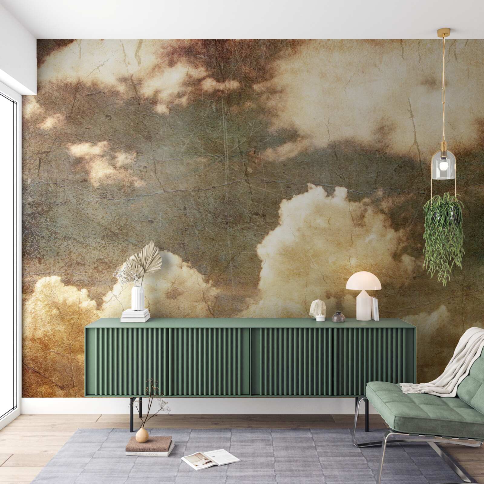 Фотошпалери хмари, повні осіннього дощу