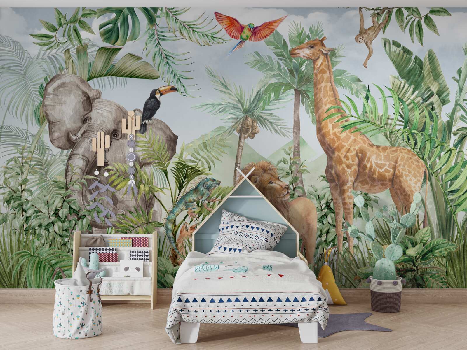 Фотошпалери милі екзотичні тварини