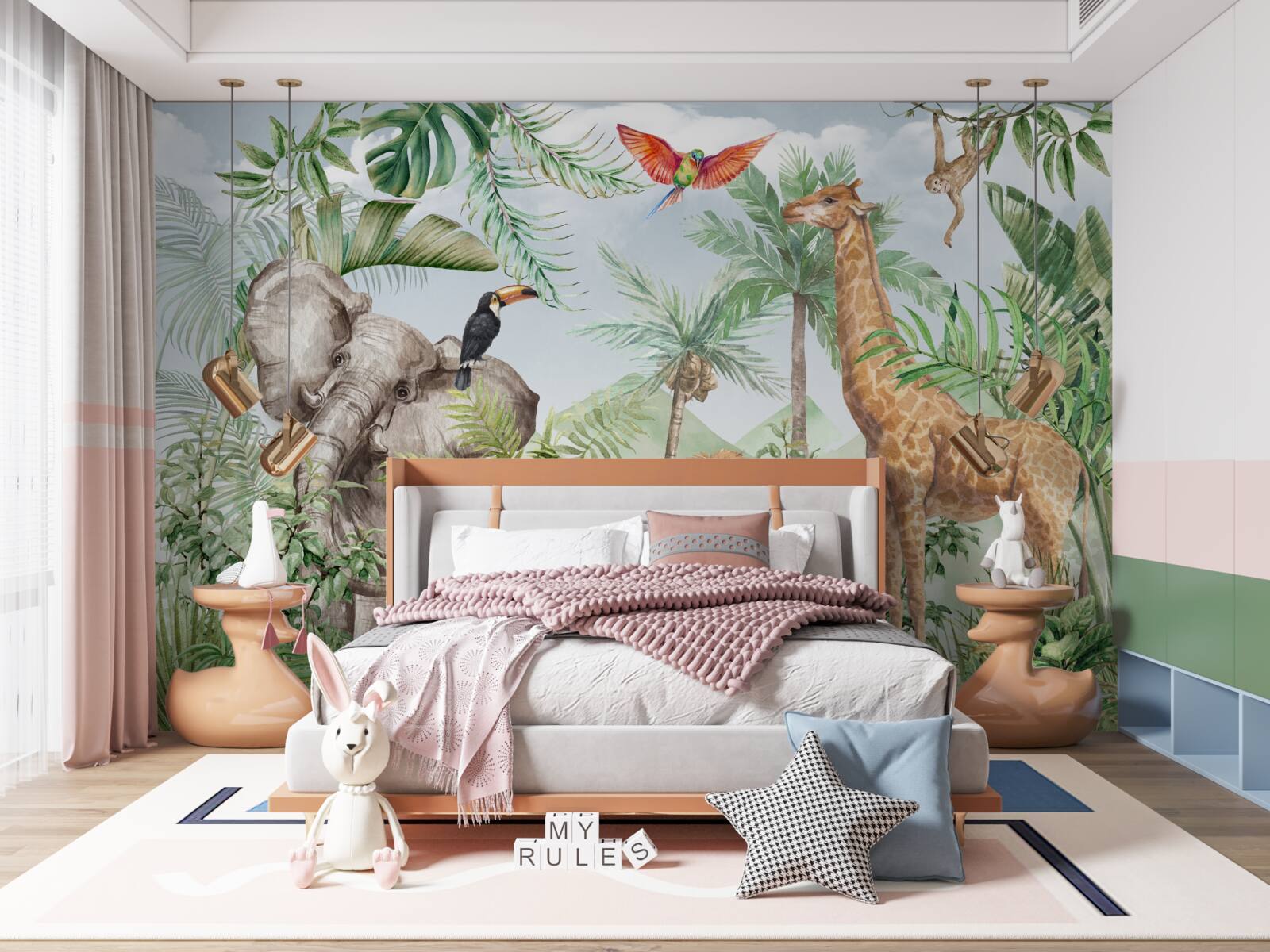 Фотошпалери милі екзотичні тварини