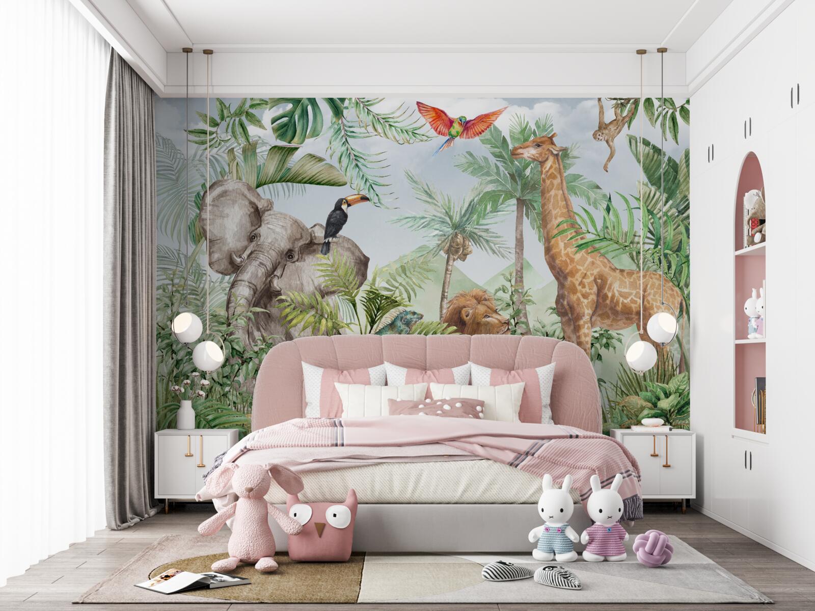 Фотошпалери милі екзотичні тварини