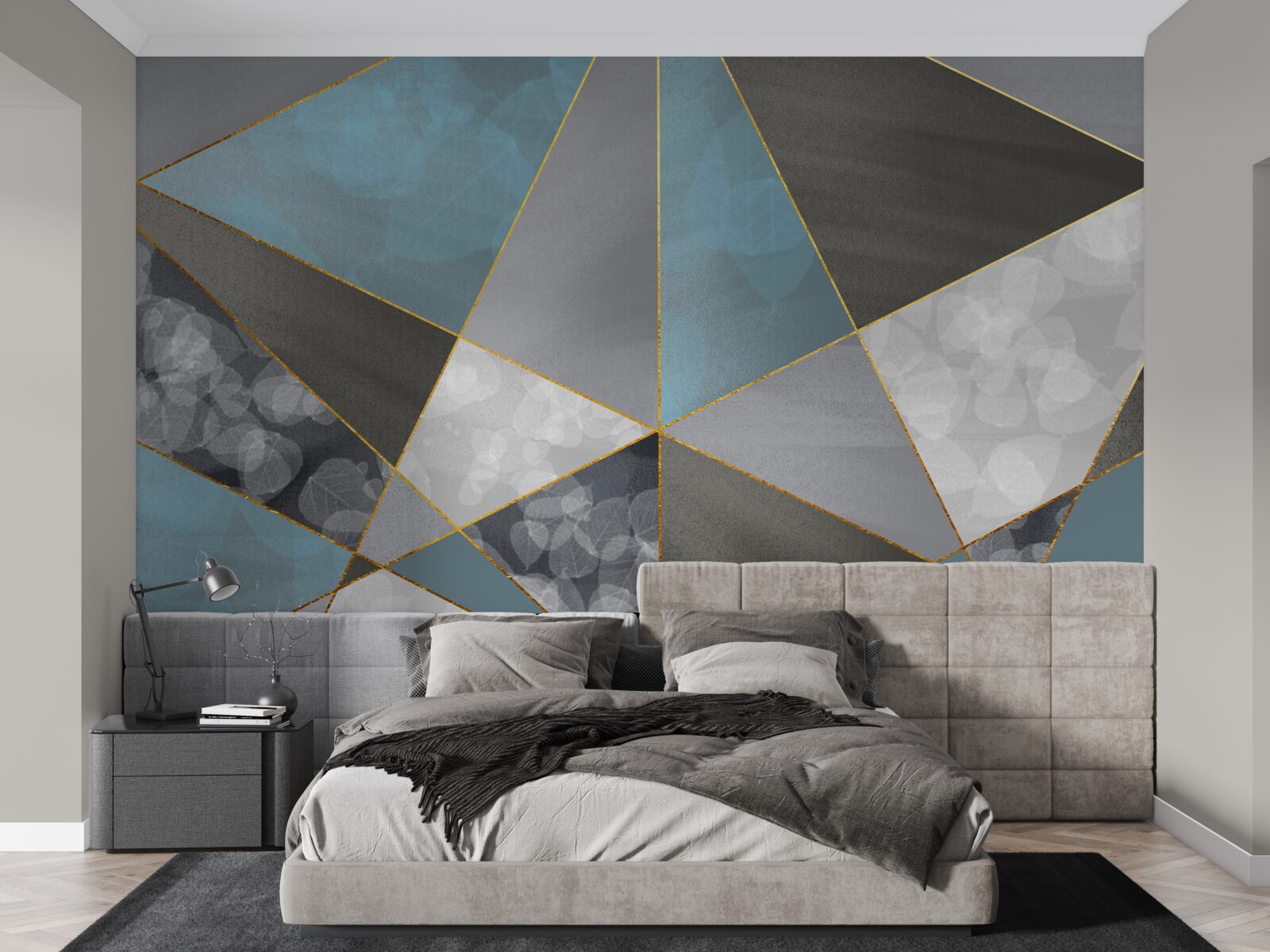 Фотошпалери унікальний фон з геометричними мотивами