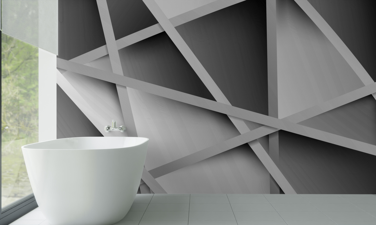 Фотошпалери неоднозначна сіра розмитість