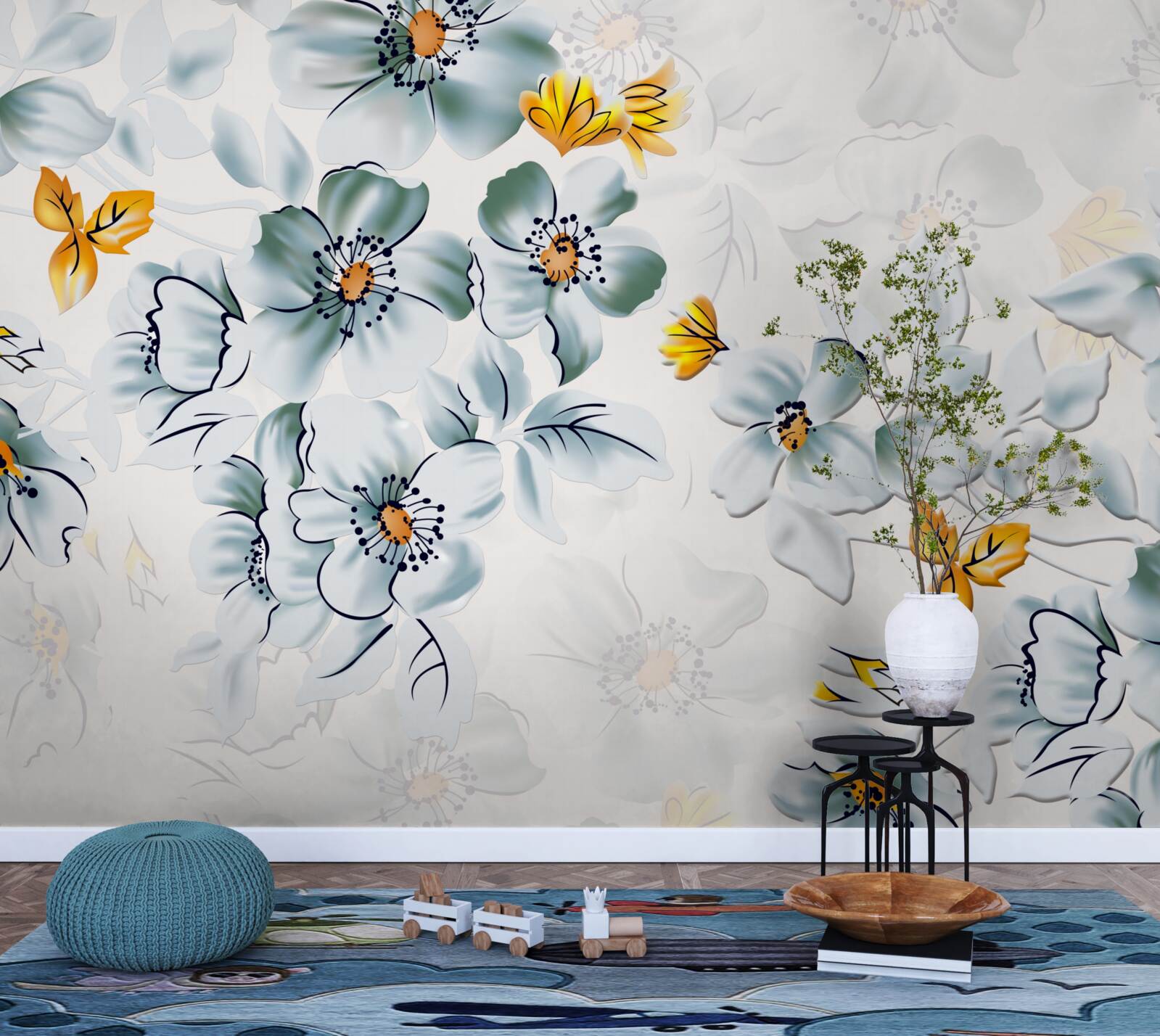 Фотошпалери квіти ніжно розкриваються