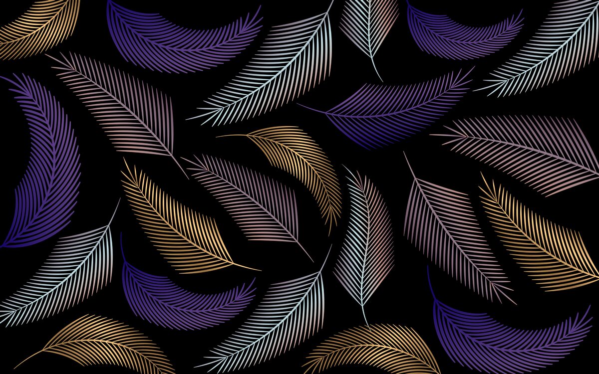 Фотошпалери осіннє листя в темних тонах