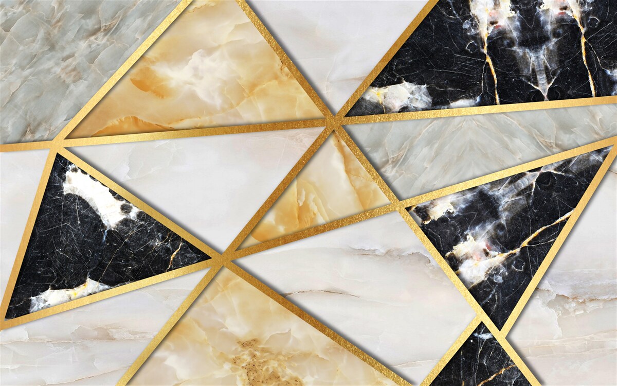 Фотошпалери мармурове тло з геометричним візерунком