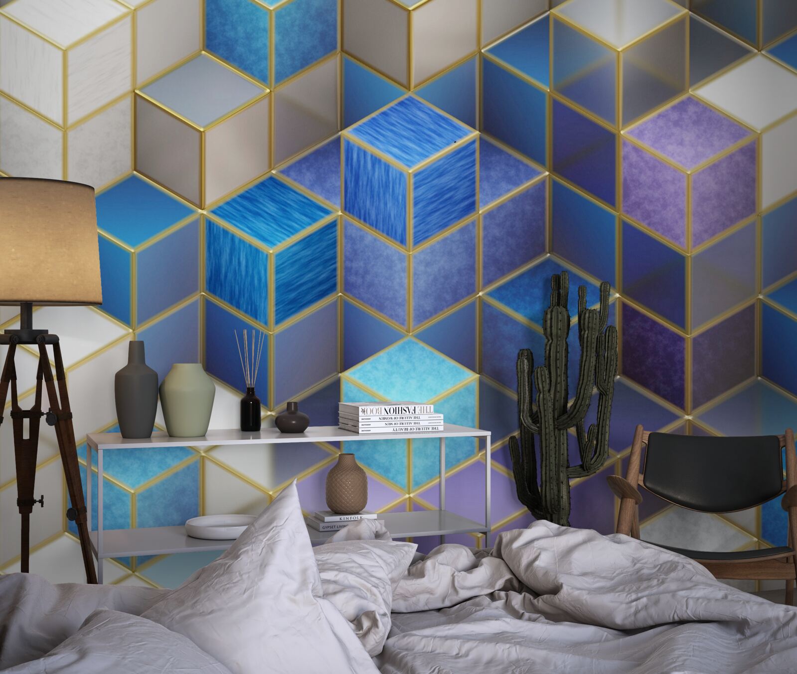 Фотошпалери колекція кубиків різних кольорів