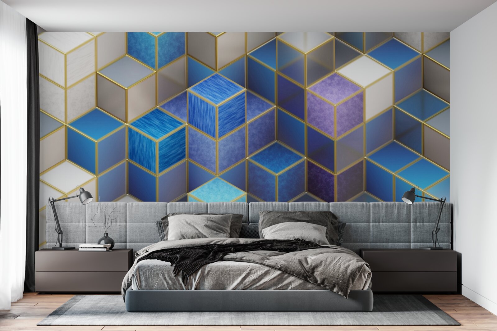 Фотошпалери колекція кубиків різних кольорів