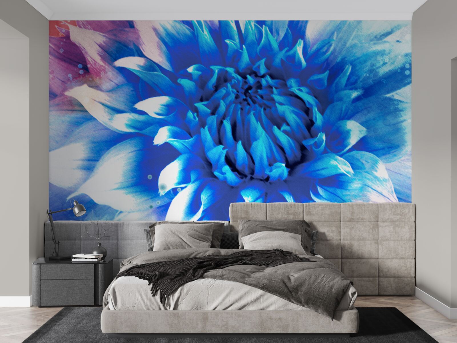 Фотошпалери блакитна, як блакитна айстра