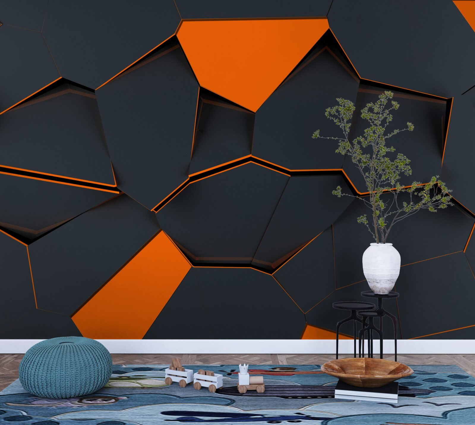 Фотошпалери абстрактний фон, створений дизайнером