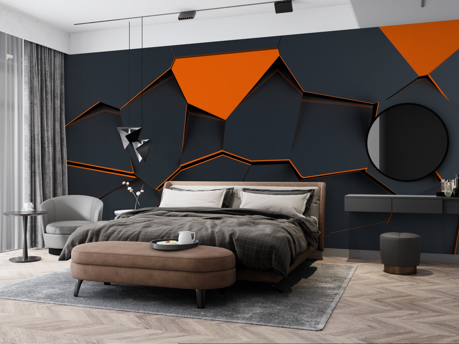 Фотошпалери абстрактний фон, створений дизайнером