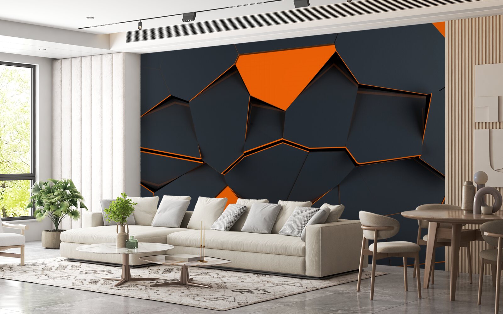 Фотошпалери абстрактний фон, створений дизайнером