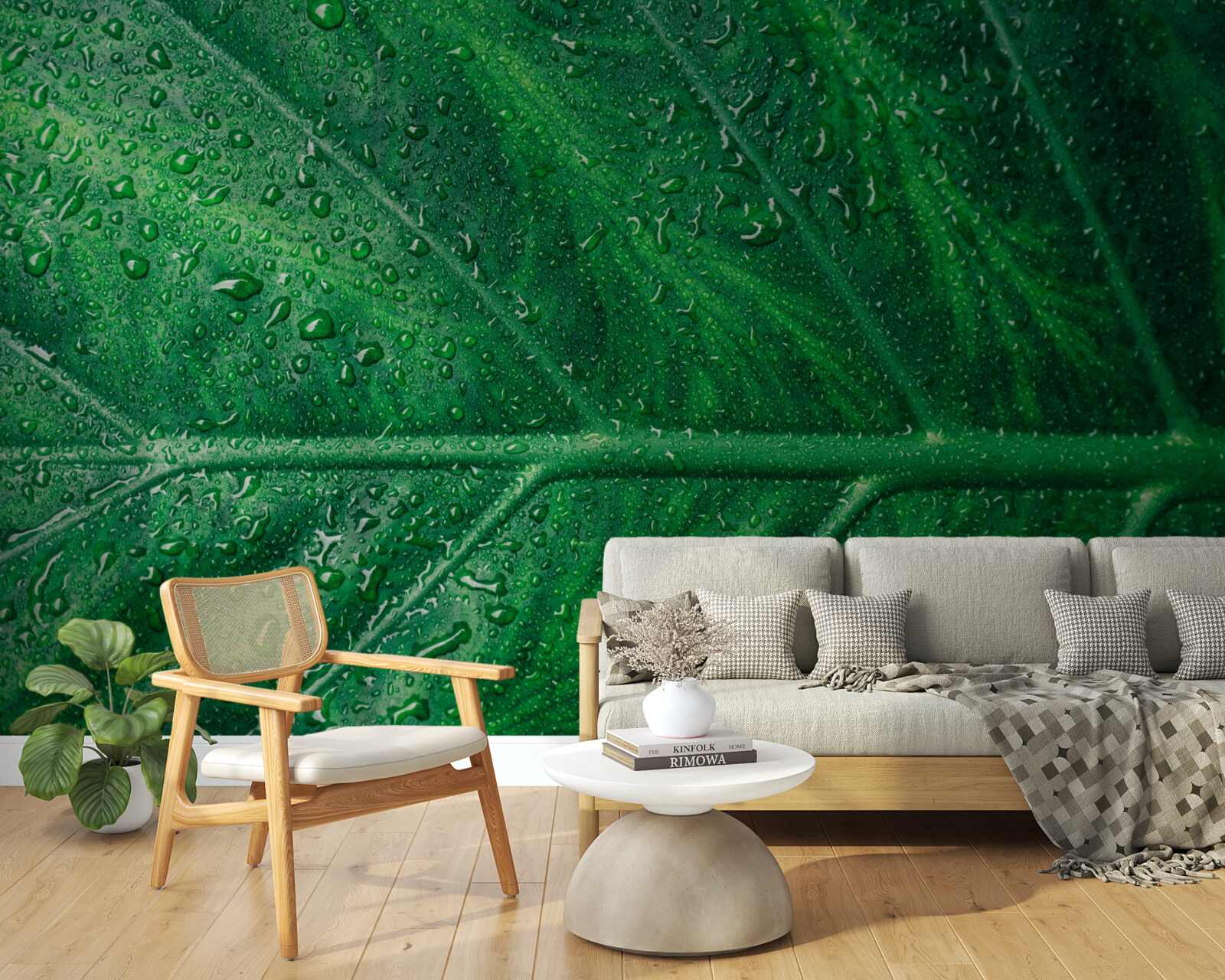 Фотошпалери захоплююча структура аркуша