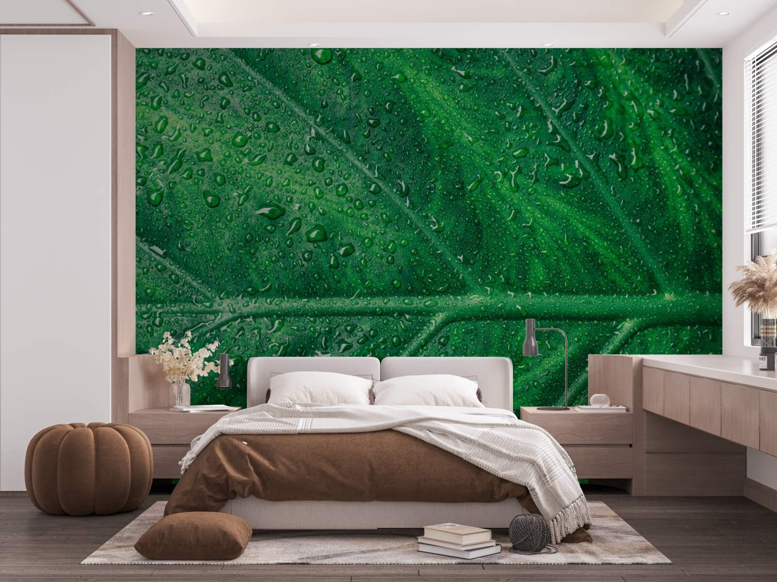 Фотошпалери захоплююча структура аркуша