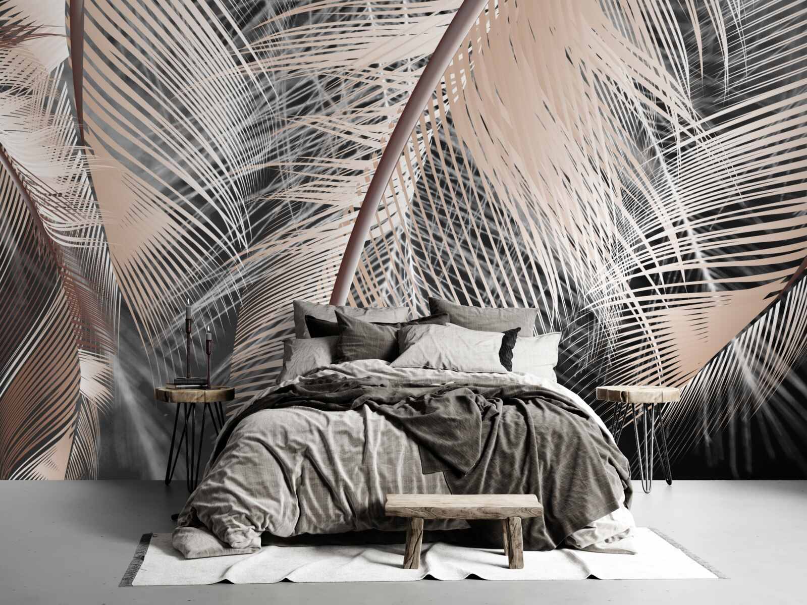 Фотошпалери детальне зображення пір'я