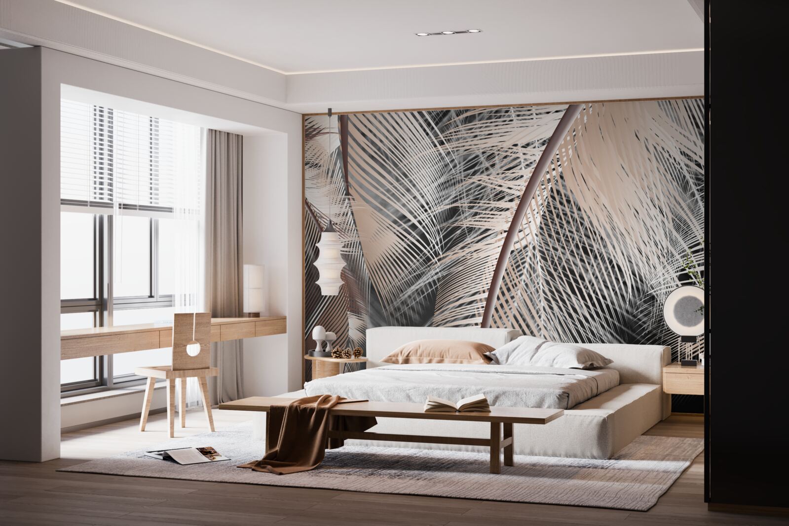 Фотошпалери детальне зображення пір'я