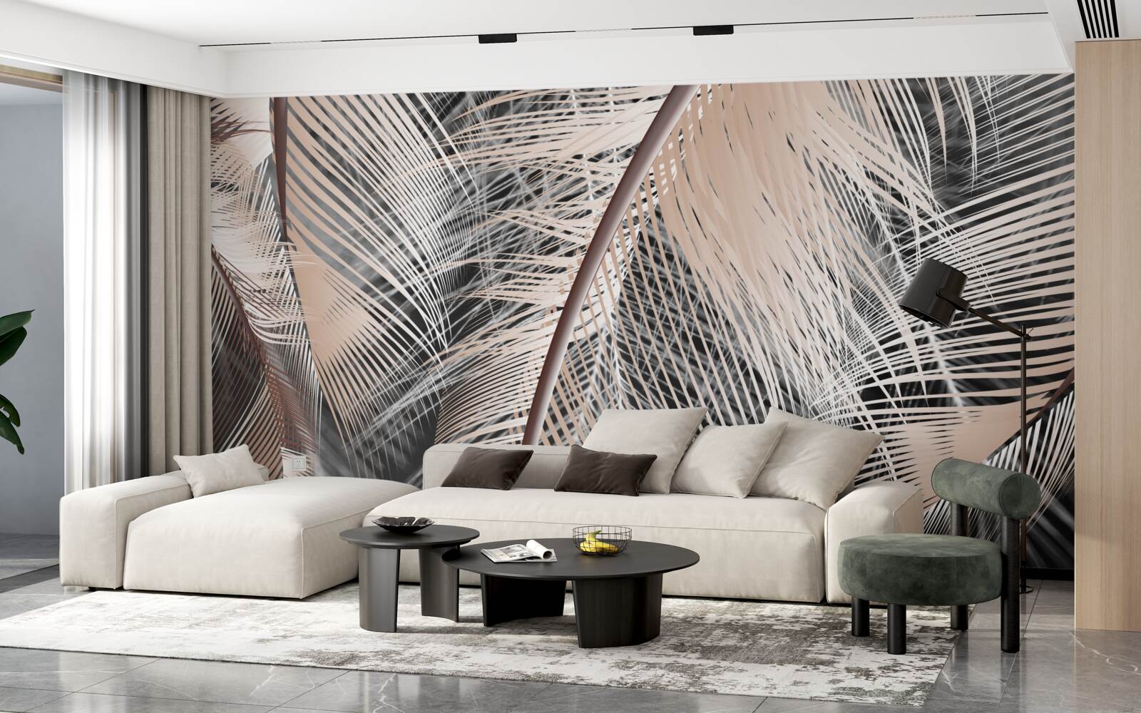 Фотошпалери детальне зображення пір'я