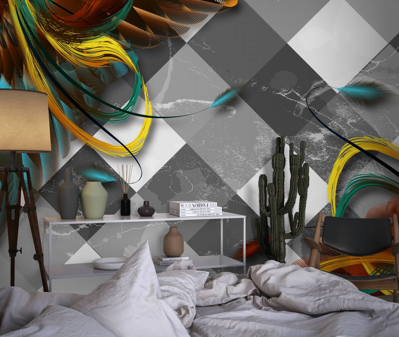 Фотошпалери як райські птахи