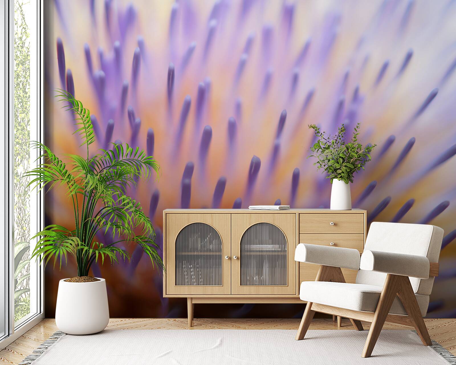 Фотошпалери Будяк бузковий з Шотландії