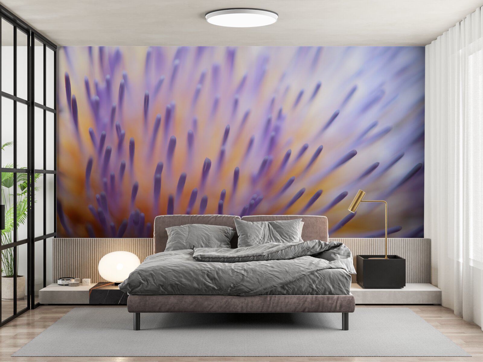 Фотошпалери Будяк бузковий з Шотландії