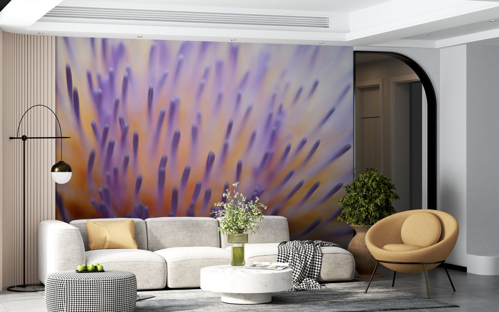 Фотошпалери Будяк бузковий з Шотландії