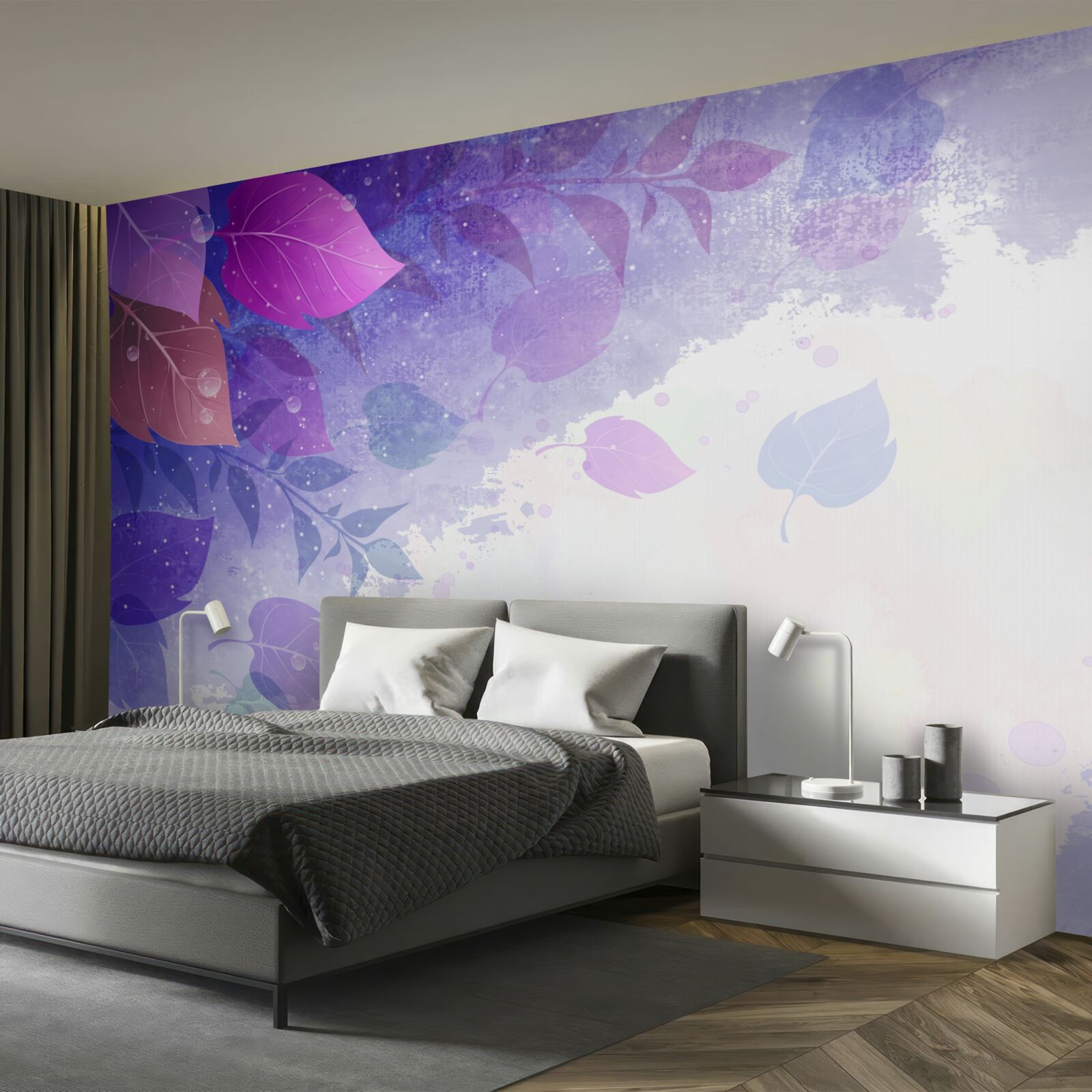 Фотошпалери багряне осіннє листя