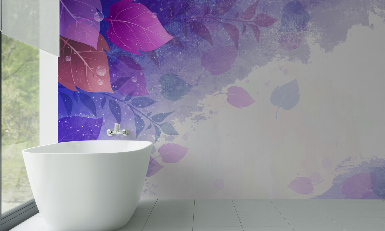 Фотошпалери багряне осіннє листя