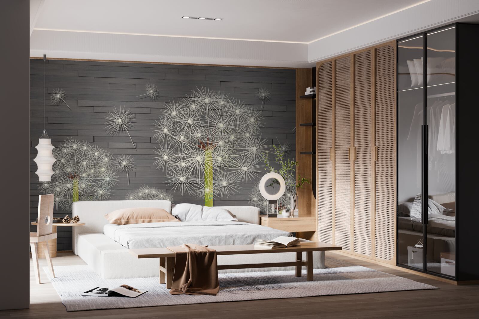 Фотошпалери літні кульбаби