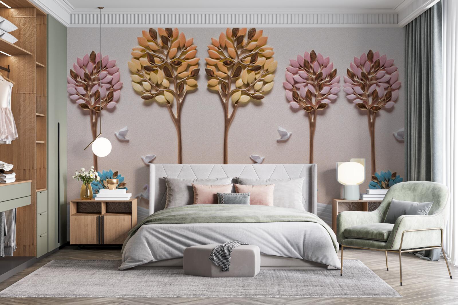 Фотошпалери пальми та прибережні тропіки