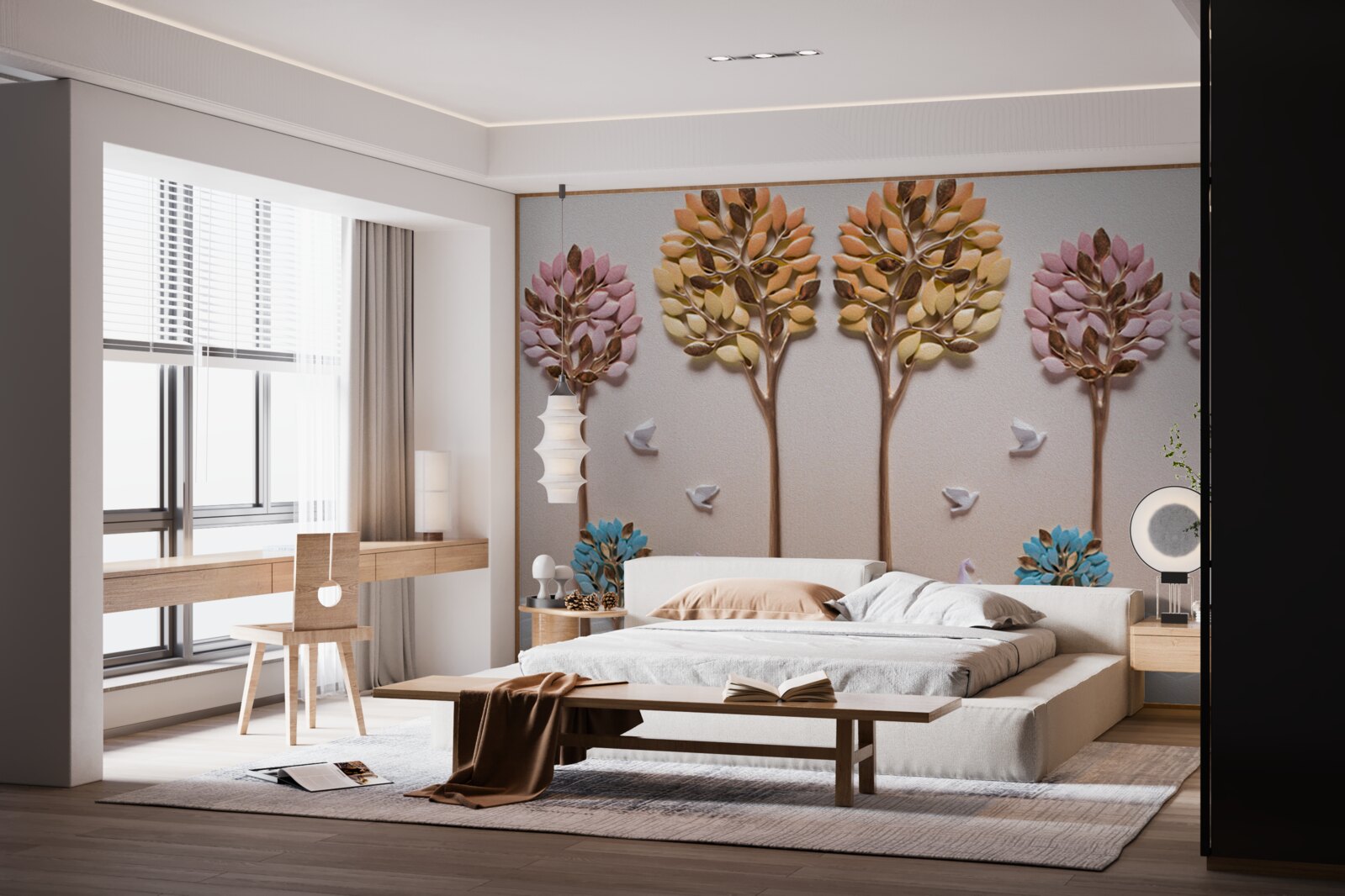 Фотошпалери пальми та прибережні тропіки