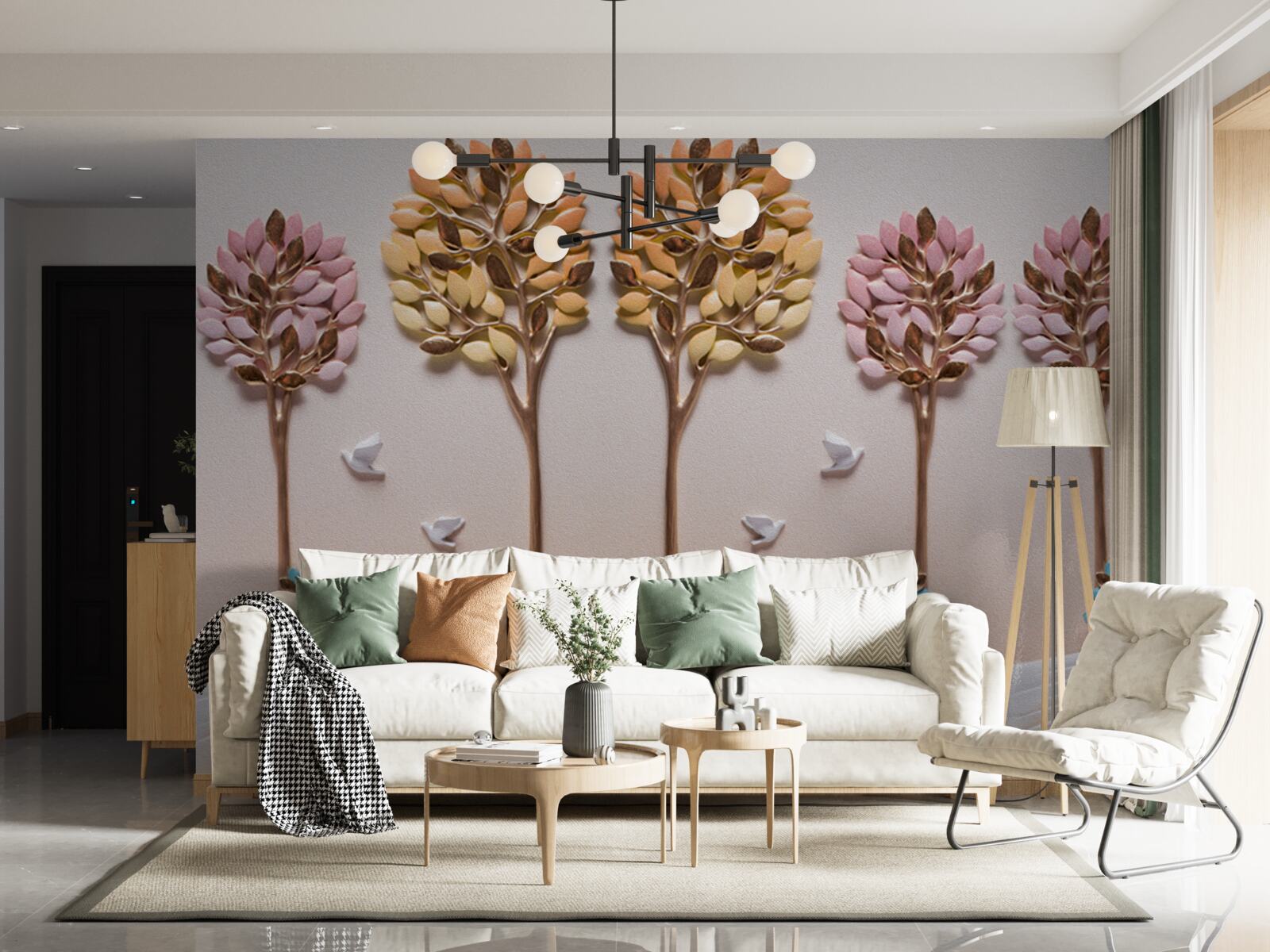 Фотошпалери пальми та прибережні тропіки