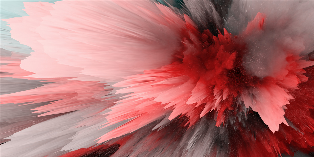 Фотошпалери Енергійний акцент у червоних відтінках