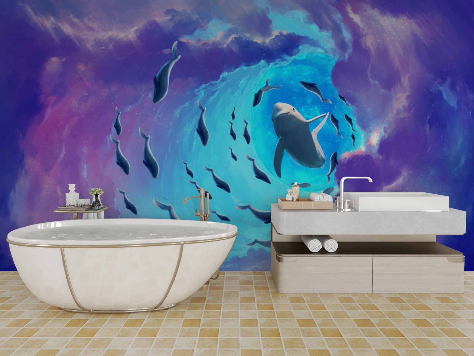 Фотошпалери кругообіг води