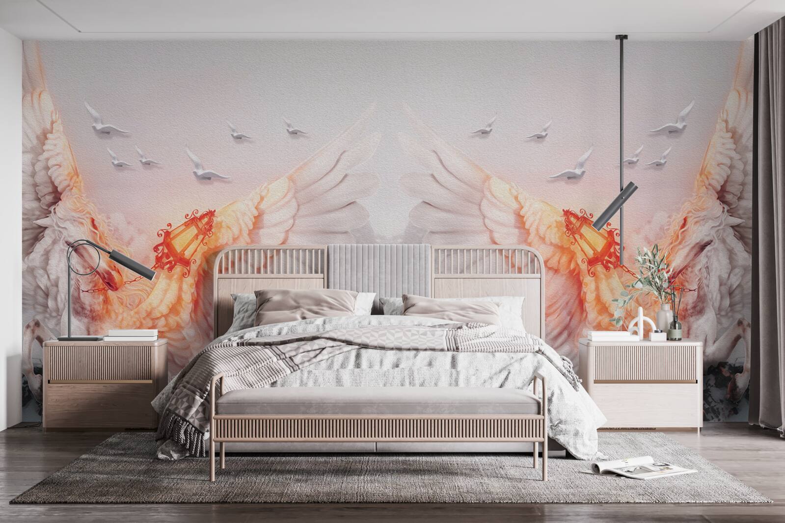 Фотошпалери розмах крил до неба